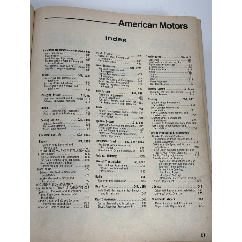 Chilton's Auto Repair Manual 1972-1979